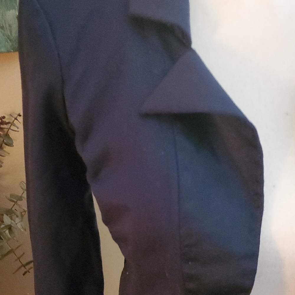Stoosh Design Women's Dark Blue Blazer - Picture 3 of 8